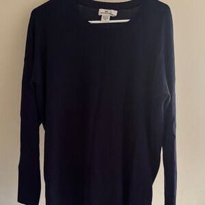 Vineyard Vines Navy V-Neck Sweater